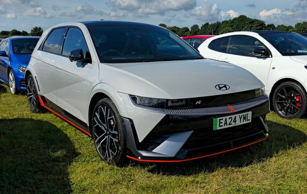 Hyundai Ioniq 5 N with the N e-Shift simulated gearshift system