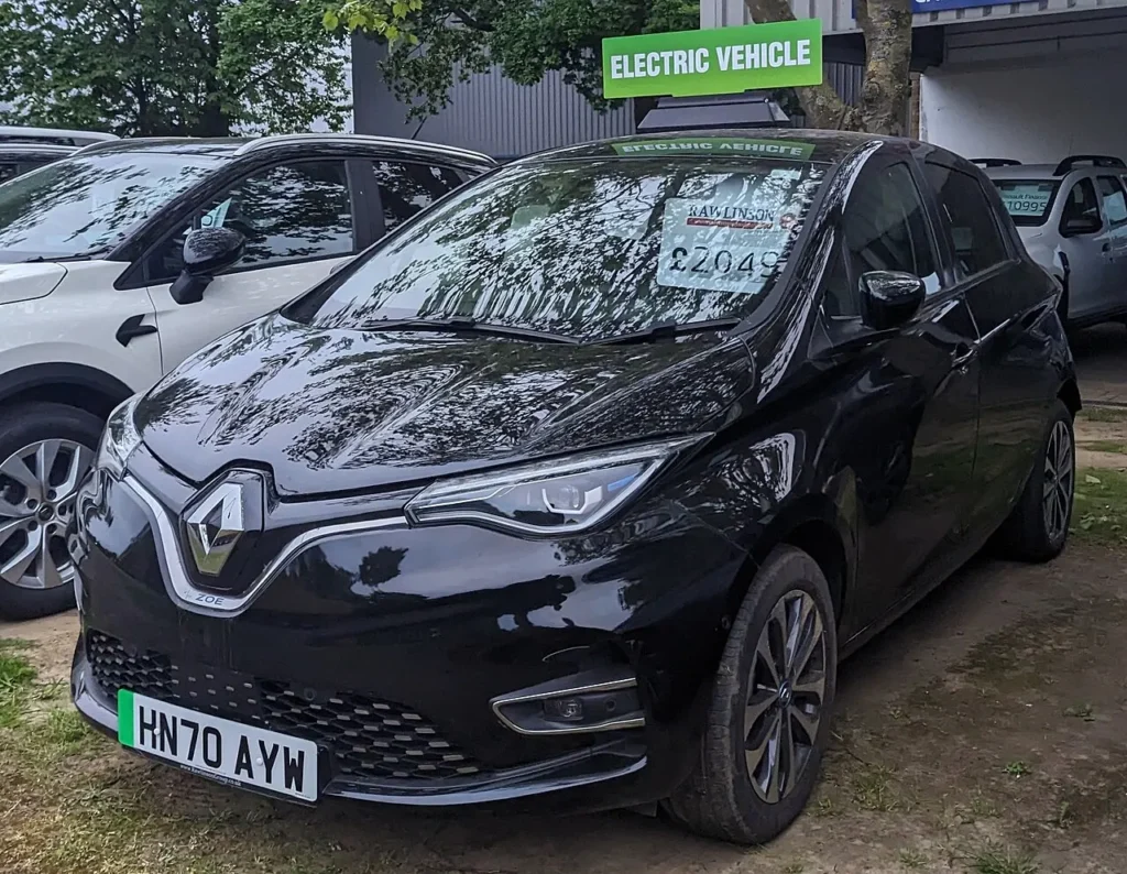 Renault Zoe, for years almost the only small car with 22 kW AC charging