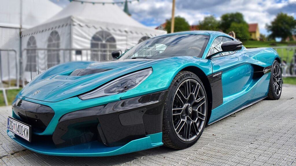 Rimac Nevera, developed with one gear ratio per motor after dropping a two-speed gearbox