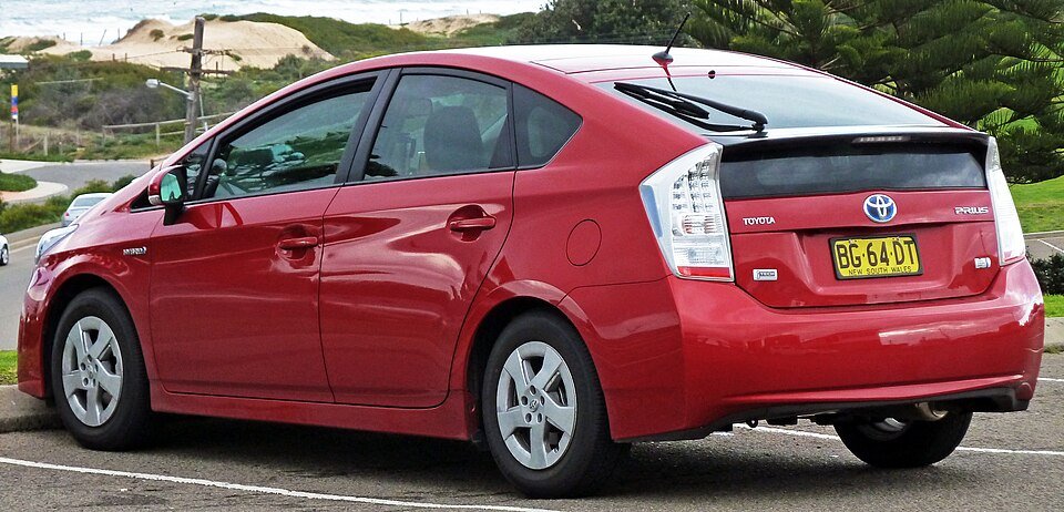 Third-generation Toyota Prius, the car at the center of the 2010 ABS recall